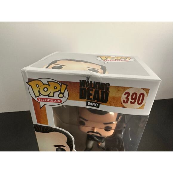 Negan #390 - Vaulted - The Walking Dead Funko Pop (Fair Condition) - Picture 7 of 9
